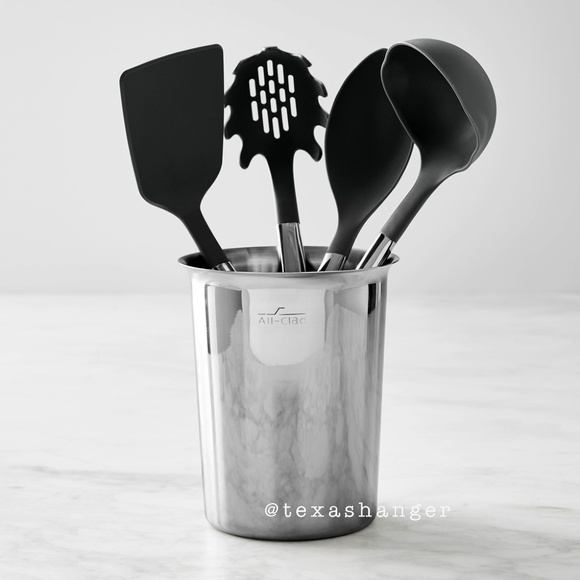 NIB All-Clad Precision Tools Stainless Steel with Nylon 5 Piece Tool Set - Picture 1 of 12